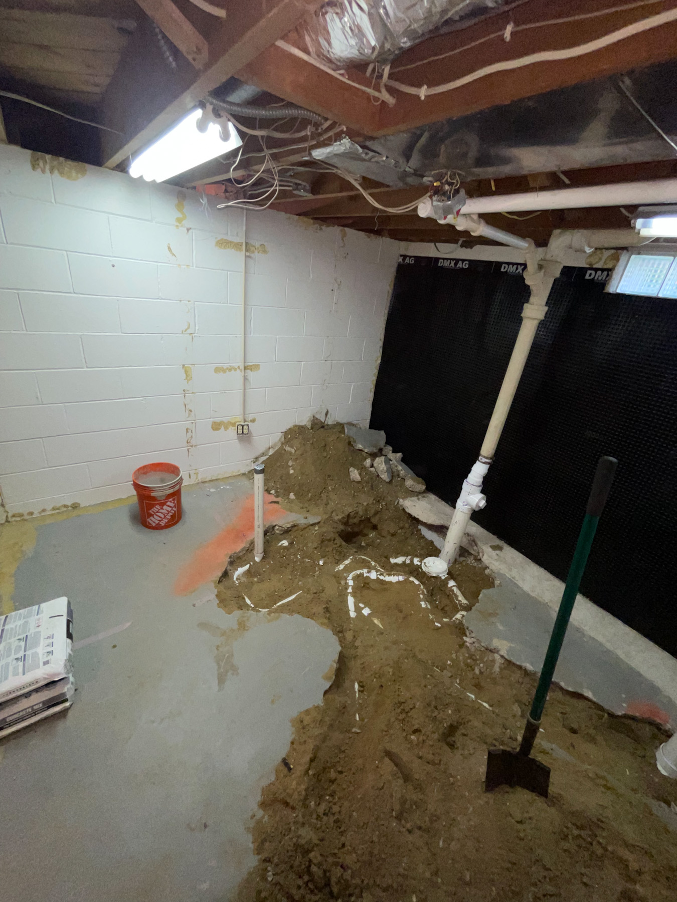 Basement remodel